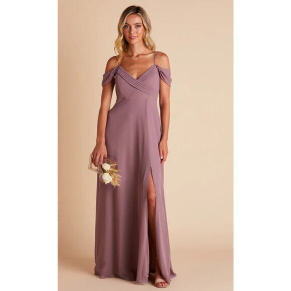 Birdy Grey Spence dark mauve bridesmaid prom dress medium - Picture 3 of 3